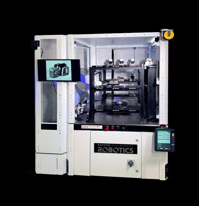 Expand Machinery Robotics lights-out automation cell