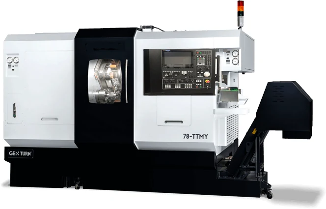 78-TTMY — 8-axis with twin 16-tool turrets and glass scales