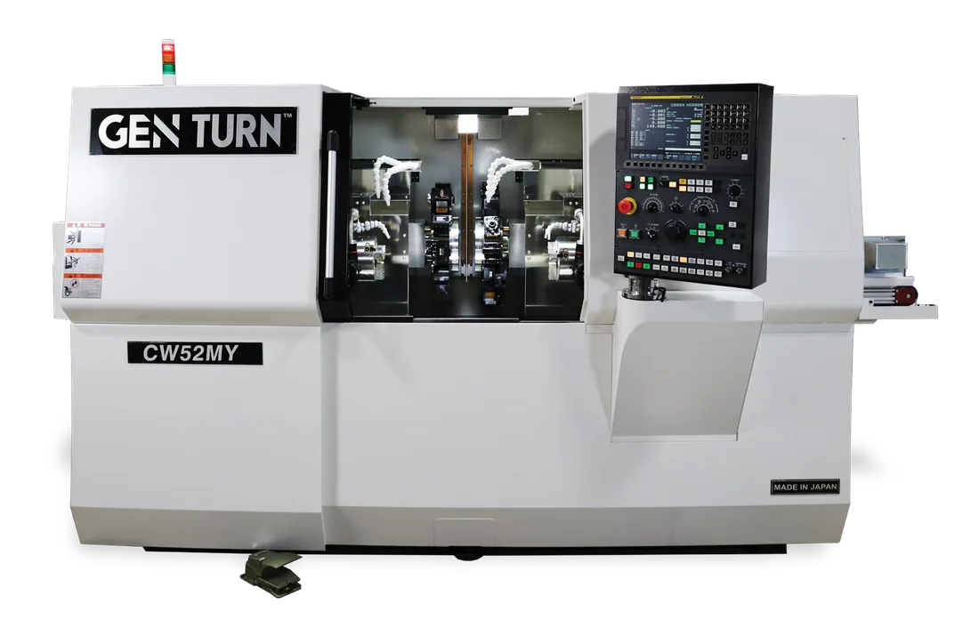 CW52 MY — 8-axis twin spindle, twin turret, dual Y axis