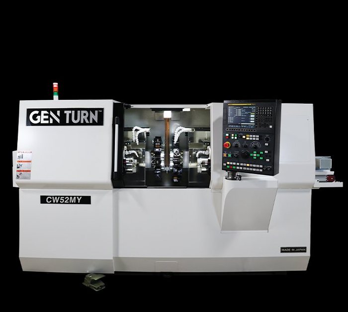 GenTurn CW52MY twin-spindle turning center