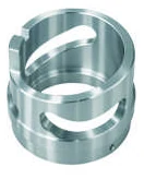 Hasegawa C-series machined workpiece sample