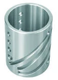 Hasegawa C-series machined workpiece sample