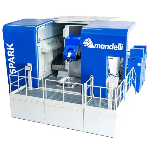 Mandelli SPARK 2 4- and 5-axis horizontal machining center