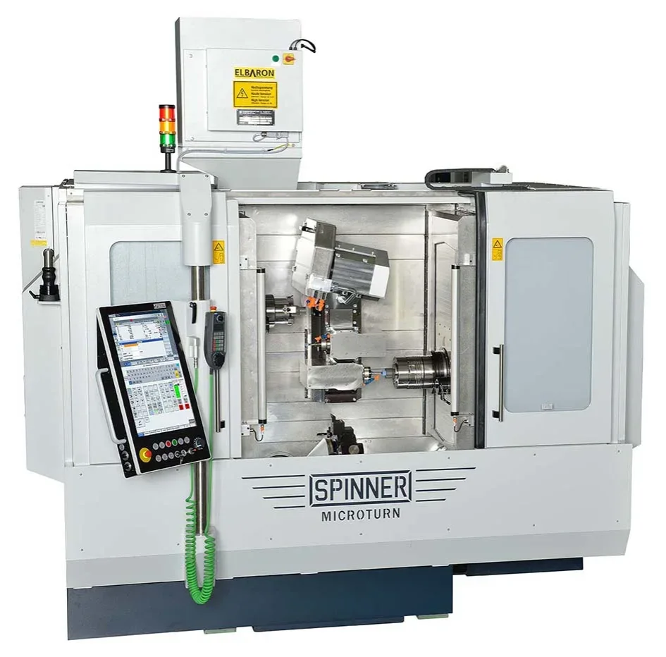 Spinner MicroTurn Grind hard turning and grinding center