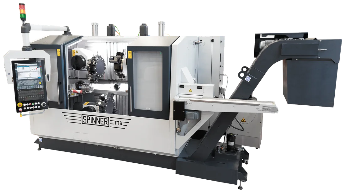Spinner TTS65 Triplex multi-turret turning center