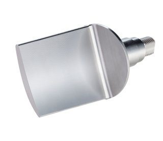 Turbine blade machined on a 5-axis machining center